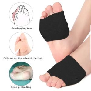 Gel Metatarsal Pads with Metatarsalgia Forefoot Cushion for Ball of Foot Pain Relief