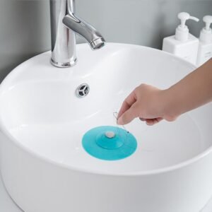 Kitchen/Bathroom Sink Plug – Anti-Clogging Floor Drain