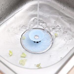 Kitchen/Bathroom Sink Plug – Anti-Clogging Floor Drain