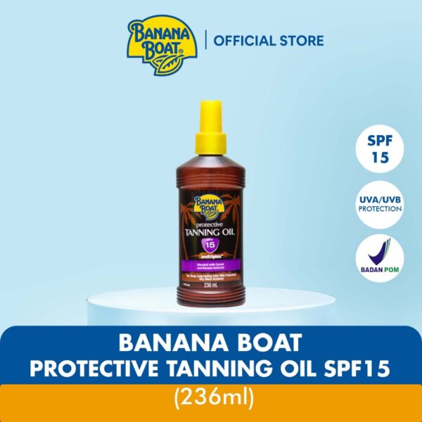 Banana Boat Protective Tanning Oil Spray SPF15 236 ml - Image 4