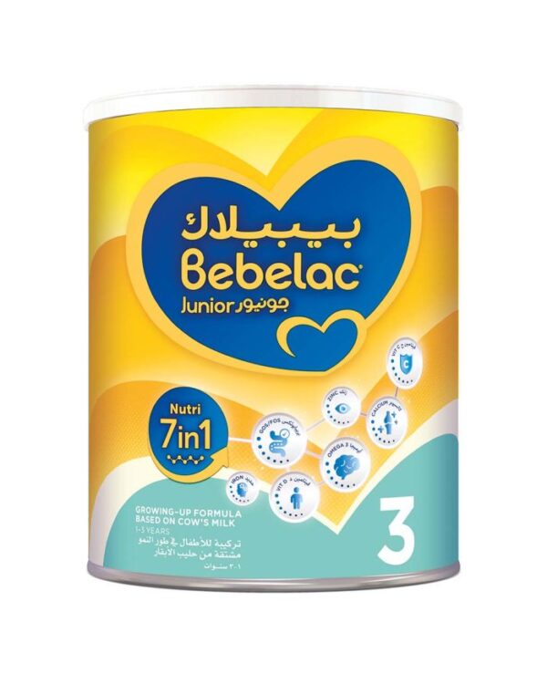 Bebelac 7-In-1 Junior Stage 3 Growing Up Formula Milk, 400g