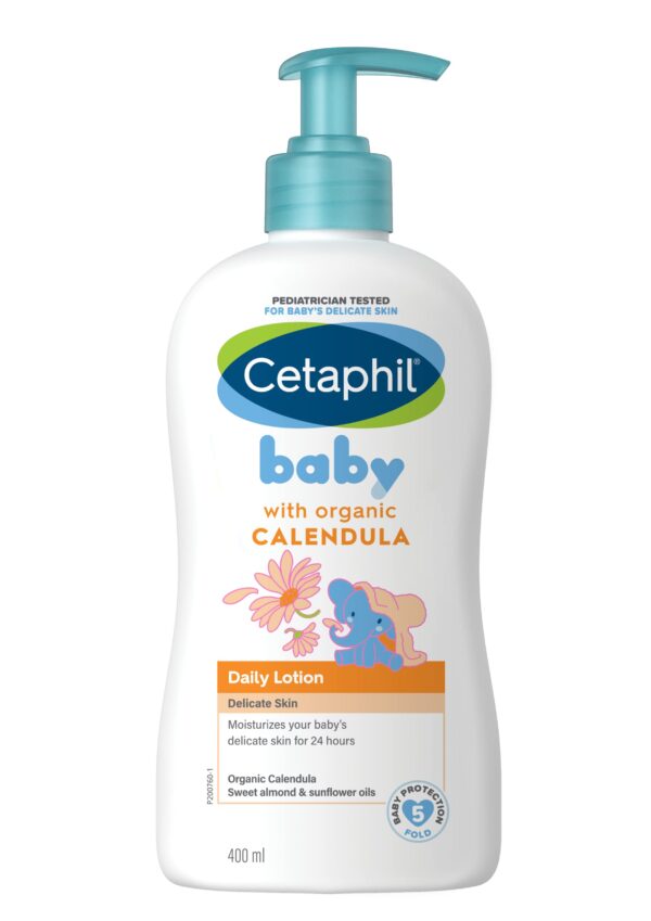 Cetaphil Baby Daily lotion Organic Calendula, 400ml