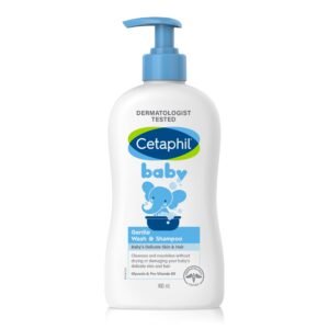 Cetaphil Hypoallergenic Baby Wash & Shampoo With Glycerin & Panthenol 400 ml