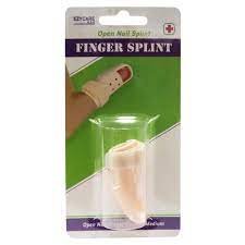 Ezycare Open Nail Finger Splint Medium