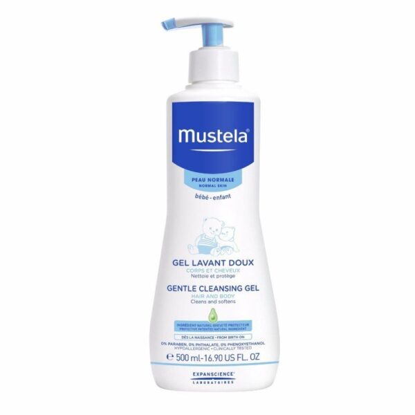 Mustela Gentle Dermocleansing Gel, 500ml