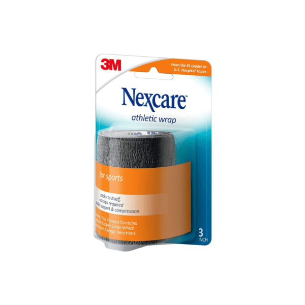 Nexcare 3M Athletic Wrap Black 80 cm