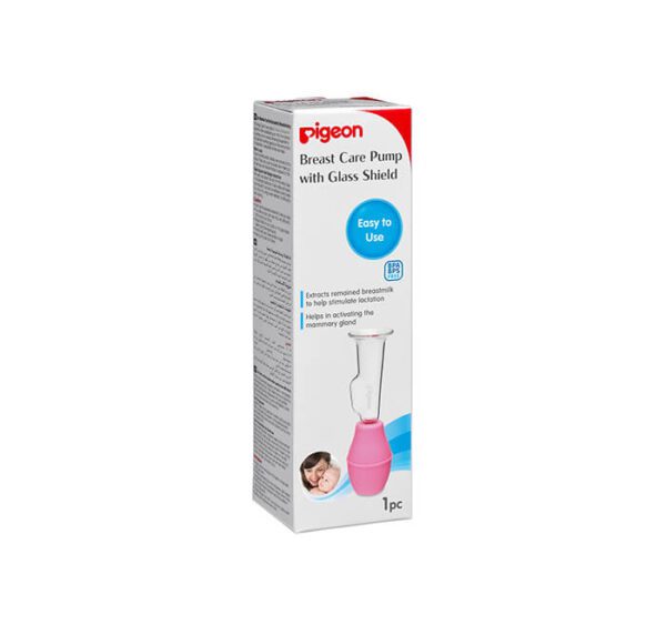 Pigeon Breast Care Pump With Glass Shield