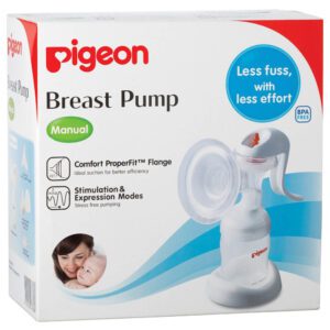 Pigeon Less Fuss Less Effort Manual Breast Pump 1Pc