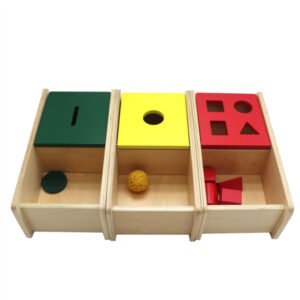 Montessori Early Childhood Education Teaching Aids Ic Class Nido Class Hand Eye Coordination Shape Matching Cognitive Toys