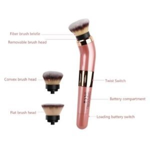 Electric makeup brush