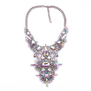 Exaggerated Necklace Short Alloy Diamond Necklace