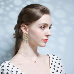 Alloy Diamond Earrings Trendy Female Earrings Earrings