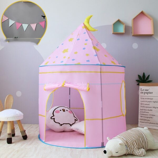 Children's Tent Baby Play House Indoor Princess Playhouse Castle - Image 3