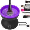 Electric Makeup Brush Cleaner Machine Portable Automatic USB Cosmetic Brush Cleaner Tools For All Size Beauty Makeup Brushes Set - Image 8