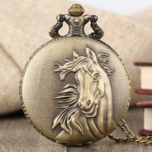 Quartz pocket watch