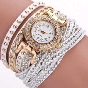 Fashion Ladies Twist Braided Quartz Watch