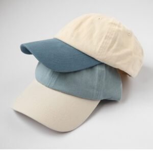 Simple Stitching Ice Cream Color Street Casual Baseball Cap