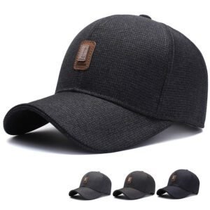 Hat Men’s Fashion Plaid Casual Baseball Cap Women’s