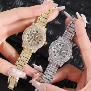 Diamond-encrusted Casual Fashion Women’s Watch