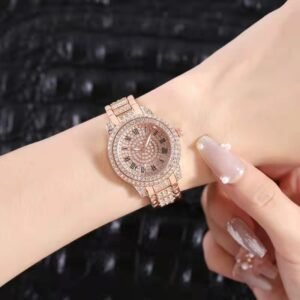 Diamond-encrusted Casual Fashion Women’s Watch