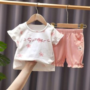 Children’s Clothing Baby Girl Summer Clothes