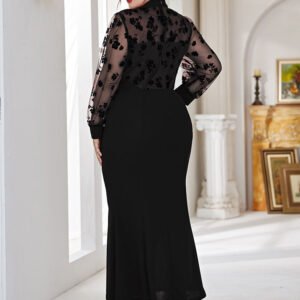 Muslim Dress European And American Large-size Dress Women