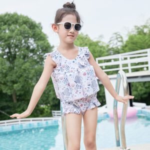 Children’s Buoyancy Swimsuit Baby’s Bathing Suit One-piece Girl