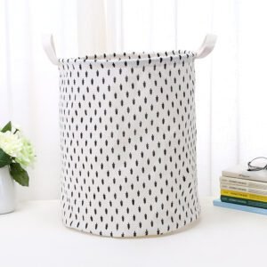 Home Fabric Cotton And Linen Foldable Clothing Storage Bin