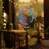 LED Wrought Iron Solar Garden Animal Atmosphere Ground Lamp - Image 2