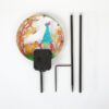 LED Wrought Iron Solar Garden Animal Atmosphere Ground Lamp - Image 7