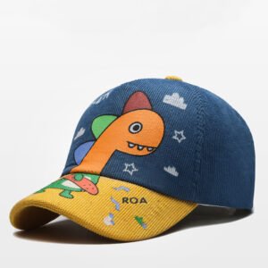 Little Dinosaur Children’s Baseball Cap Cute Cartoon Color Matching