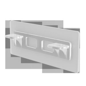 New Punch-free Cabinet Shelf Support With Row Fixed Bracket Wardrobe Partition Stickers Layered Storage Rack