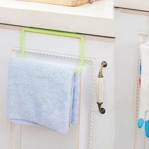 Cabinet Door Back Hook Gloves Rag Bathroom Storage Rack Nail-free Storage