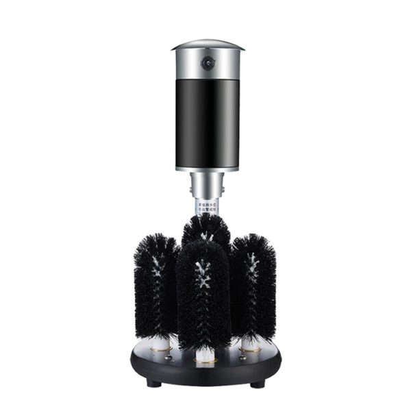 High Quality Pressure Cup Bottles Cleaner Rinsing Automatic Glass Washer With 3 Cleaning Brushes - Image 3