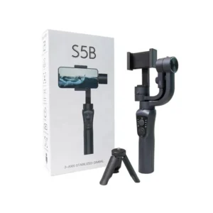 S5B Face Object Tracking Selfie Mobile Gimbal Zoom Control Anti-shake 3 Axis Smartphone Gimbal Stabilizer For Film Video Maker