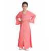 1061 New kids girls muslim dress closed long sleeve kaftan skirts party wear abaya kids dresses for girls - Image 5
