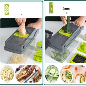 Multi-functional Plastic Manual Food Shredder Salad Cutter Vegetable Chopper Kitchen tools