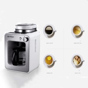 Hot Automatic Coffee Machine Grinding Integrated Commercial Freshly Ground Drip Coffee Maker Pot