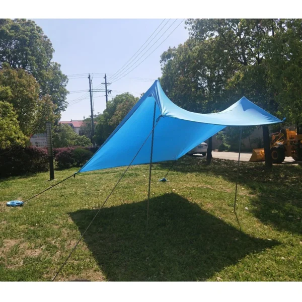 TG 200*160CM Fabric Portable sun shelter With Sand Anchor Outdoor Camping Wholesale Summer Beach sun shade Tent - Image 4