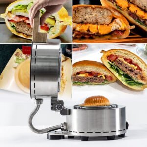 Miles UFO2000 Gelato panini maker sandwich maker other snack machines UFO Burger hot press machine for small business