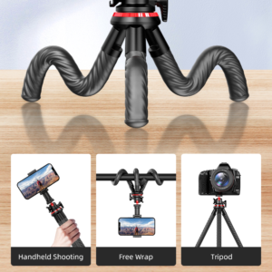 CSX Tripod Factory C02 Amazon Hot Sales Flexible Octopus Tripo de Para Celular Profesional Selfie Stick Tripod for Phone Camera