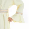 1061 New kids girls muslim dress closed long sleeve kaftan skirts party wear abaya kids dresses for girls - Image 4