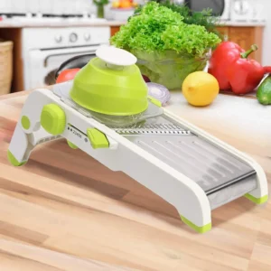 2024 New Manual Potato Chips Cutter Blade Stainless Steel French Fry Cutter spiral potato cutter