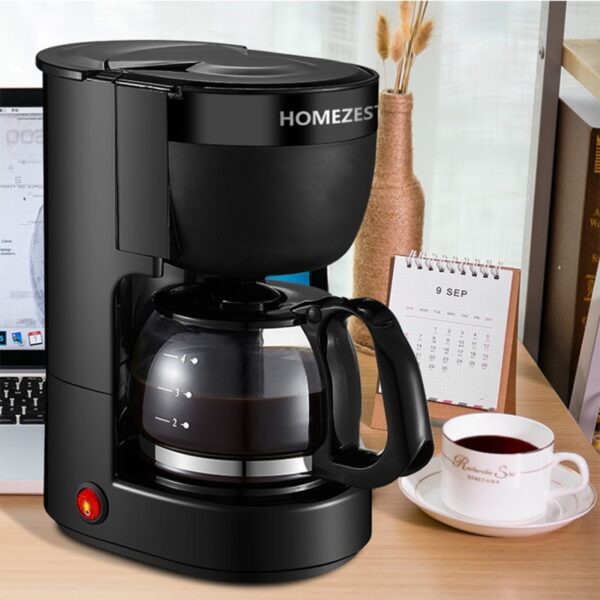 2024 New Household Small Coffee Maker Kettle Automatic Mini Drip Insulation Coffee Pot Machine Hot Selling - Image 5