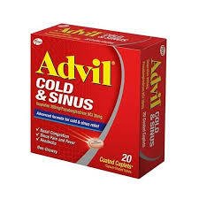 Advil Cold & Sinus 20 Caplets