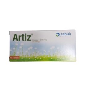 Artiz (Cetirizine Hcl) 10Mg Anti-Allergy 10 Tablets