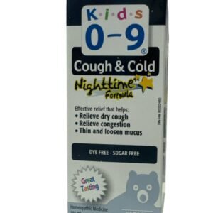 Homeocan Kids Nighttime Homeopathic Cough & Cold Syrup (0-9 Years) – Dye Free, Sugar Free 100Ml