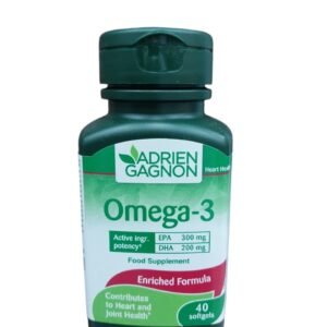 Adrien gagnon Omega-3 Fish oil 40 softgels caps.