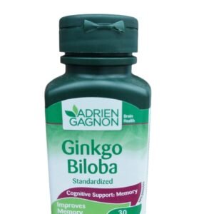 Adrien Gagnon Ginkgo Biloba (Cognitive Support) 30 caps. Brain – Health