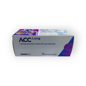 Acc 600Mg Long 10 Effervescent Tablets